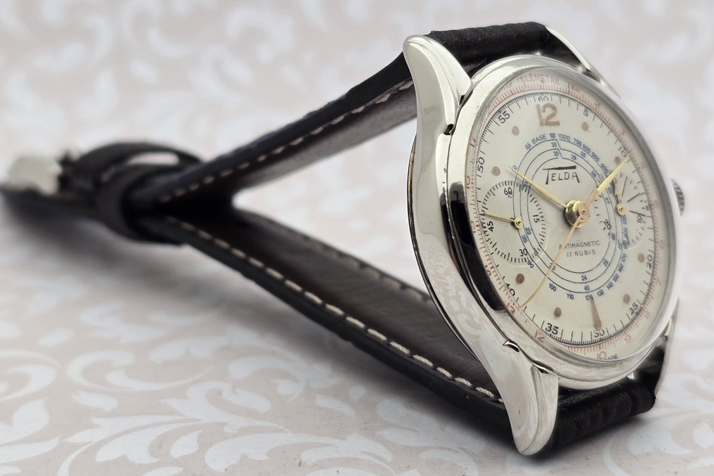 Chronographe Suisse - Telda - Cal. Landeron 48 - Zonder minimumprijs - Heren - 1900-1949 #2.1