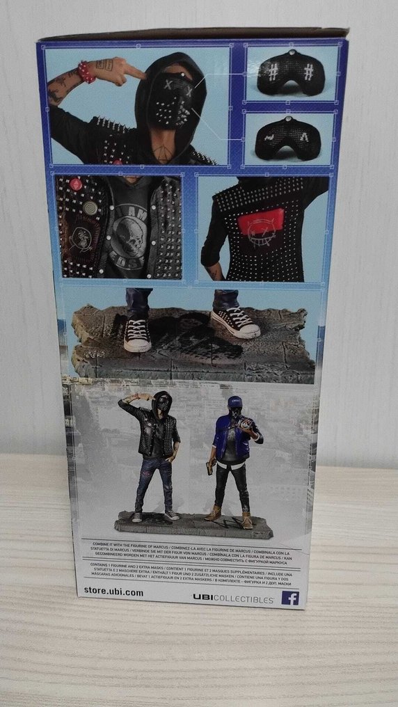 Ubisoft - Watch Dogs 2 Wrench - figure - Videójáték árucikkek - Eredeti dobozban #1.0