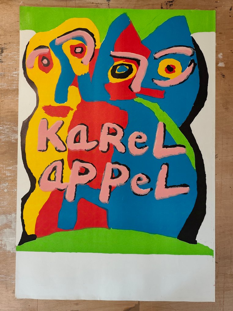 Karel Appel (1921-2006) - El Amigo Del Hombre - 2 Sérigraphies #1.0