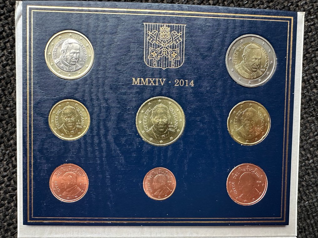 Vaticano. Year Set (BU) 2014/2018 (2 sets)  (Sin precio de reserva) #1.0