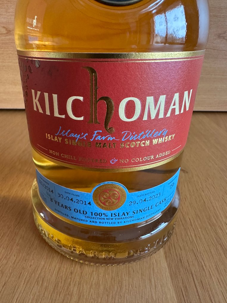 Kilchoman 2014 8 years old - 100% Islay Single Cask no. 321 - Collection New Vibrations - b. 2023 - 700毫升 #2.1