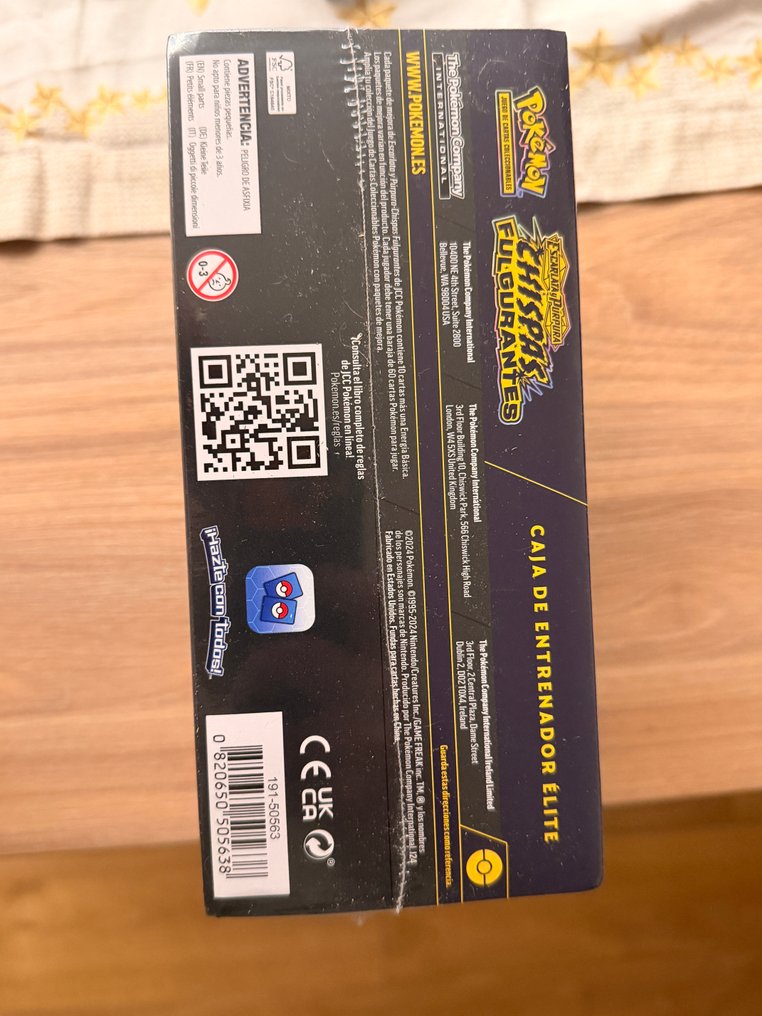 Pokémon - 1 Elite trainer box - Box Pokémon TCG “Scarlatta e Violetto – Chispas Fulgurantes” – Caja de Entrenador Élite sigillata in - Scarlet & Violet #1.0