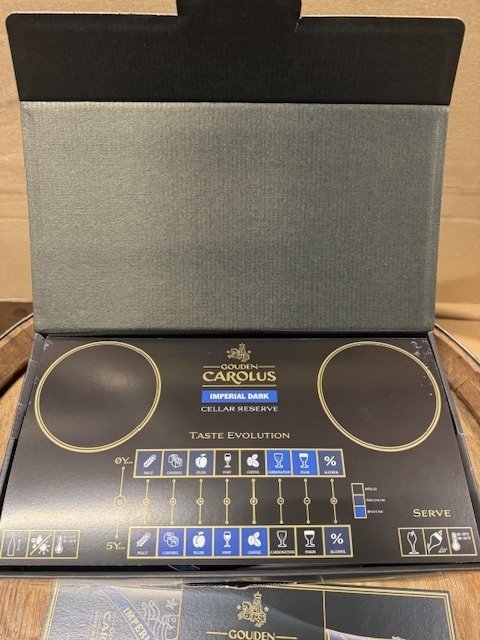 Gouden Carolus - Imperial Dark 2019 & 2024 盒装酒窖储备 - 75厘升 -  2 瓶  #2.1
