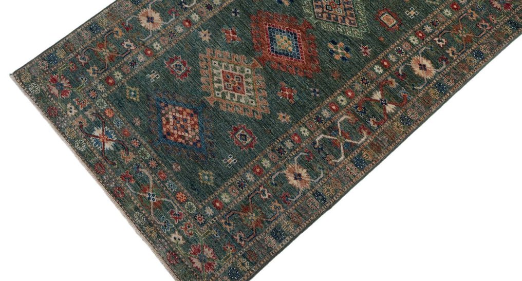 Kazak - Meisterstück - New - Carpet - 158 cm - 104 cm #4.3