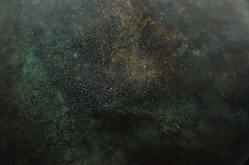 Bronstijd - (urnenveldcultuur) - Bronzen votieve phalera Relikwie - 8.7 cm (Zonder minimumprijs) #4.3