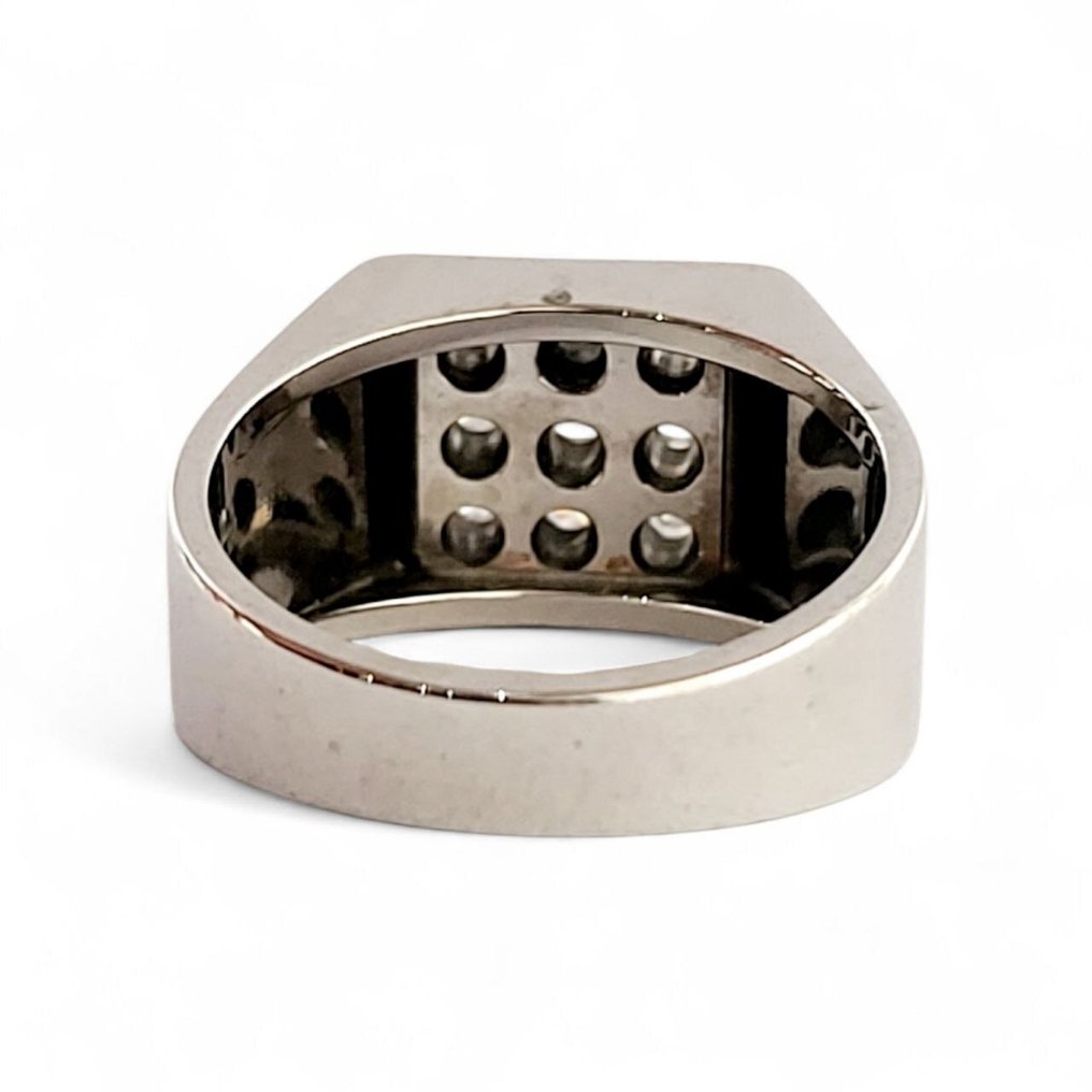 Δαχτυλίδι - 18 καράτια Λευκός χρυσός - 0.36ct. tw. Διαμάντι (Φυσικό) #2.1