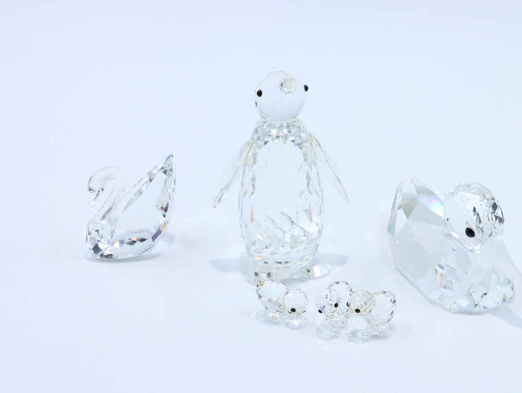 玩具人偶 - Swarovski - Set vogels (Unboxed)  (7) - 水晶 #1.0