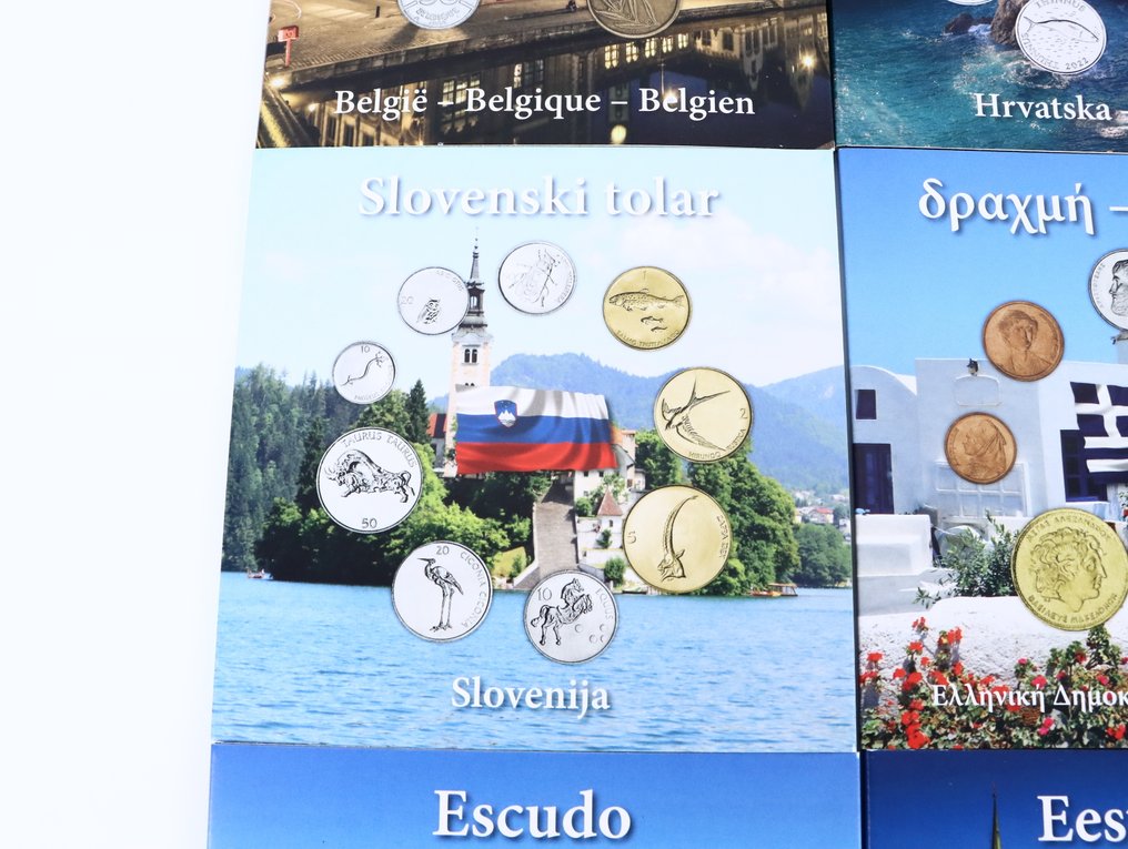 Europa. Series 1 Cent - 2 Euro Various Years (7 series) (Ingen mindstepris) #4.3