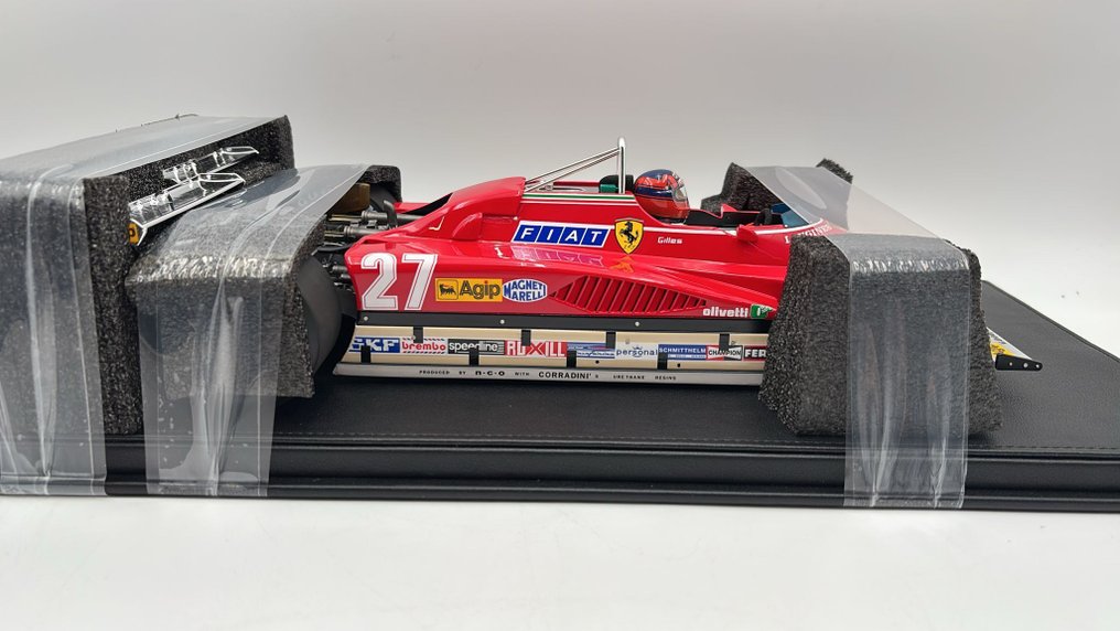 GP Replicas 1:12 - Αυτοκίνητο μοντελισμού - Ferrari 126 C2 Villeneuve USA GP West Long Beach 1982 - (cod.A38) #3.2