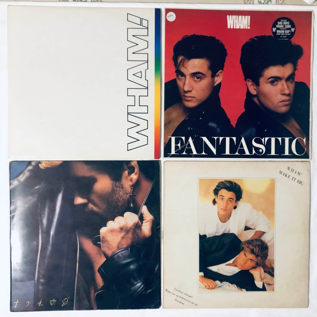 George Michael, Wham! - The Final (double* LP) + Fantastic+ Faith +Make It Big - LP - 1983 #1.0