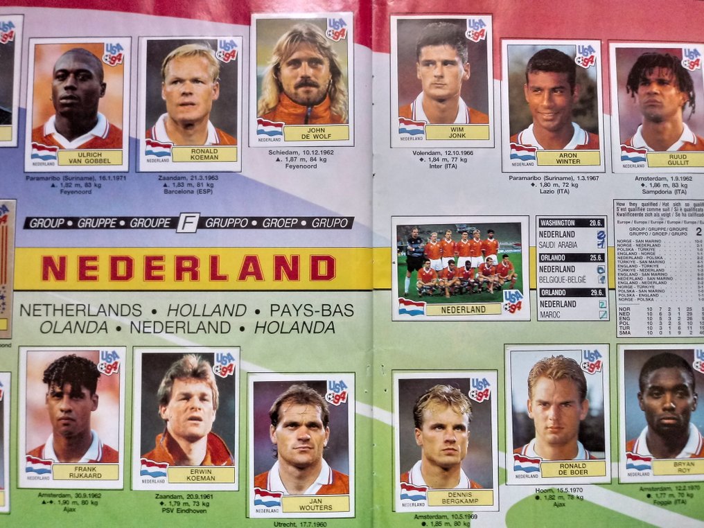 Panini USA 94 World Cup Includes original order form, Maradona sticker in great condition - 1 Complete album - Excellent (EX) #3.2