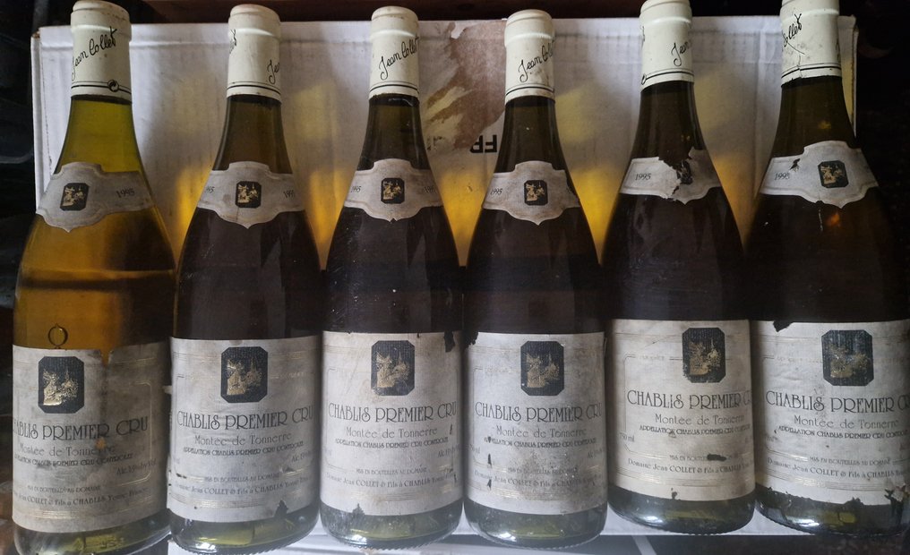 1985 Jean Collet & Fils Chablis Premier Cru Mont�eée de Tonnerre - Chablis 1er Cru - 6 Bottles (0.75L) #1.0