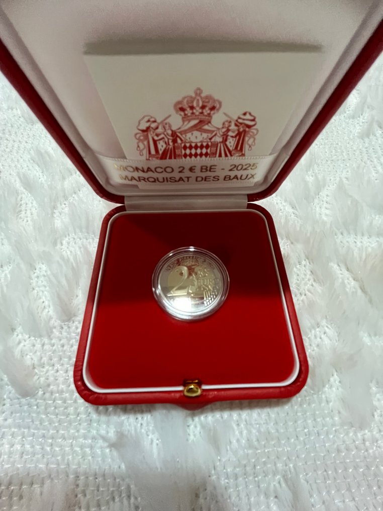 Monaco. 2 Euro 2025 "Marquisat des Baux" Proof #4.3