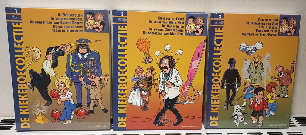 Kiekeboe 1 t/m 10 - De Kiekeboecollectie - 13 Album - First edition - 2000/2003 #1.0