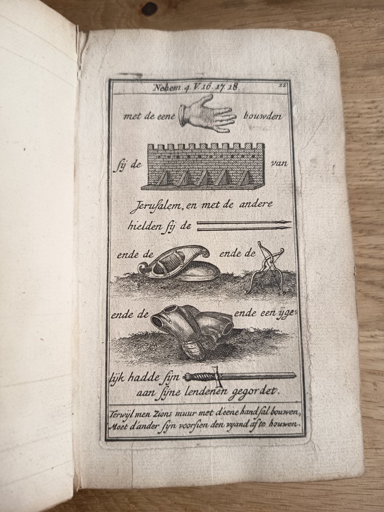 Gerrit Bouman - De kleine Print-Bybel - 147 prenten - 1736 #3.2