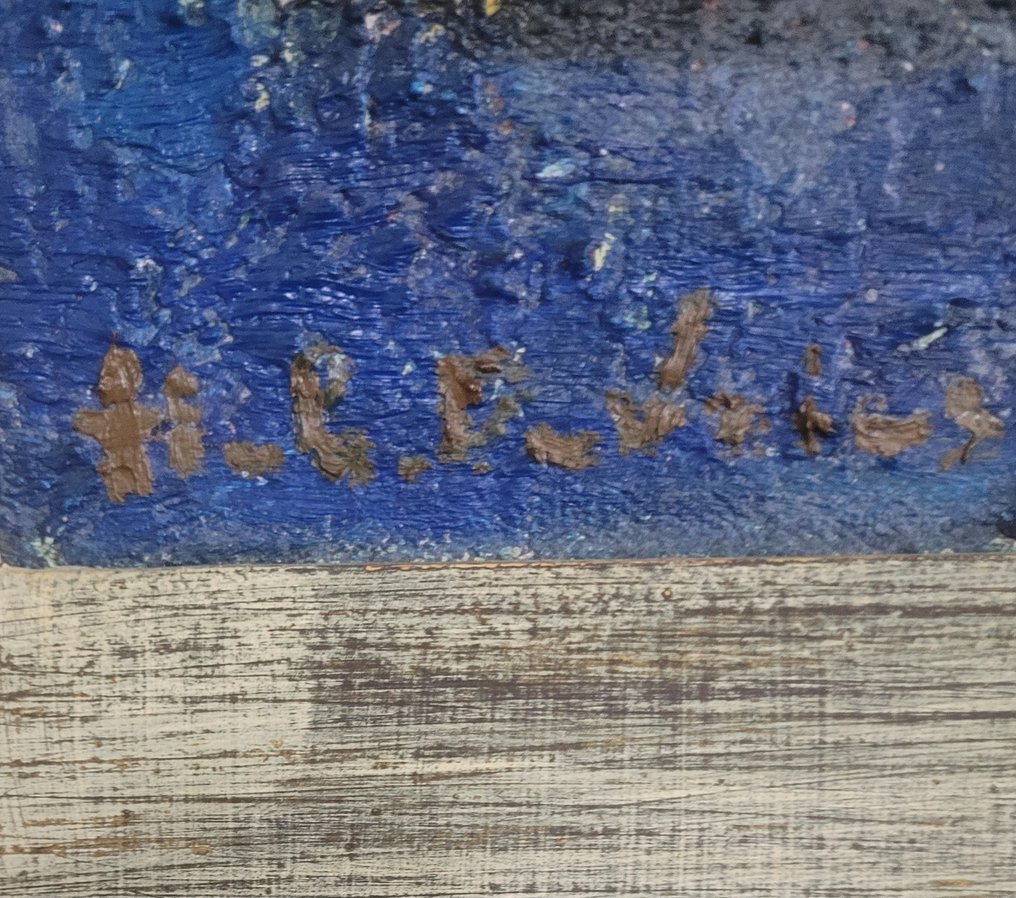 Hubert de Vries (1899-1979) - Vissershaven #2.1