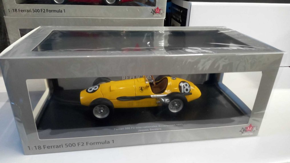 CMR 1:18 - Modellino di auto - Ferrari 500 F2 J. Swaters Internationales Avusrennen 1953 - (cod.A30) #4.3