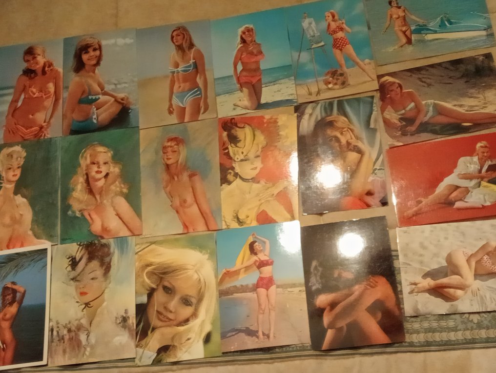 Olaszország - Nők - Képeslap (19) - 1960-1970 #1.0