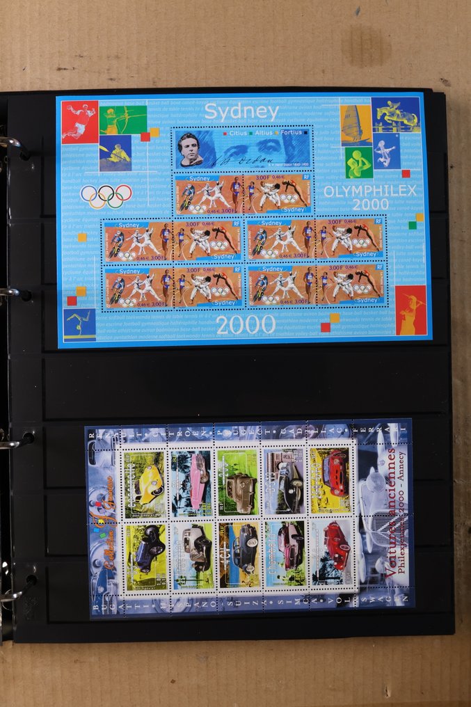 Francia 2000/2001 - Colección Eurozegels en tarjetas insertables - Envío gratuito a nivel mundial* #1.0