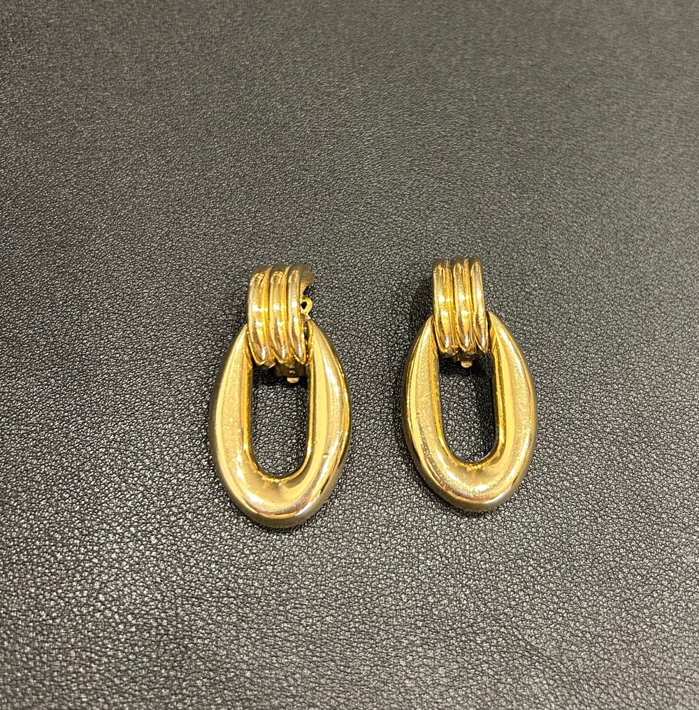 Givenchy - Forgyldt - Clipsøreringe #1.0