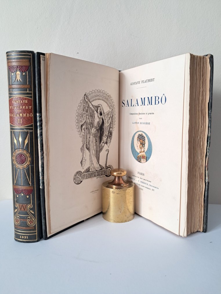 Gustave Flaubert / Bussière - Salammbô - 1924 #2.1