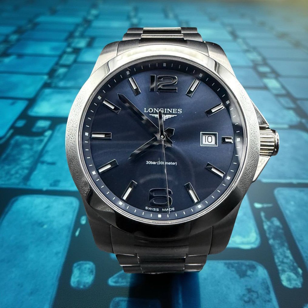 Longines - Conquest - L3.759.4 - Heren - 2010-2020  #2.1