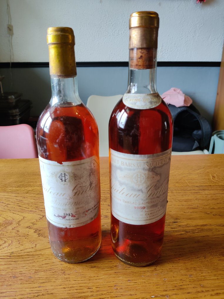 1959 Château Grillon - Sauternes - 2 Botellas (0,75 L) #1.0
