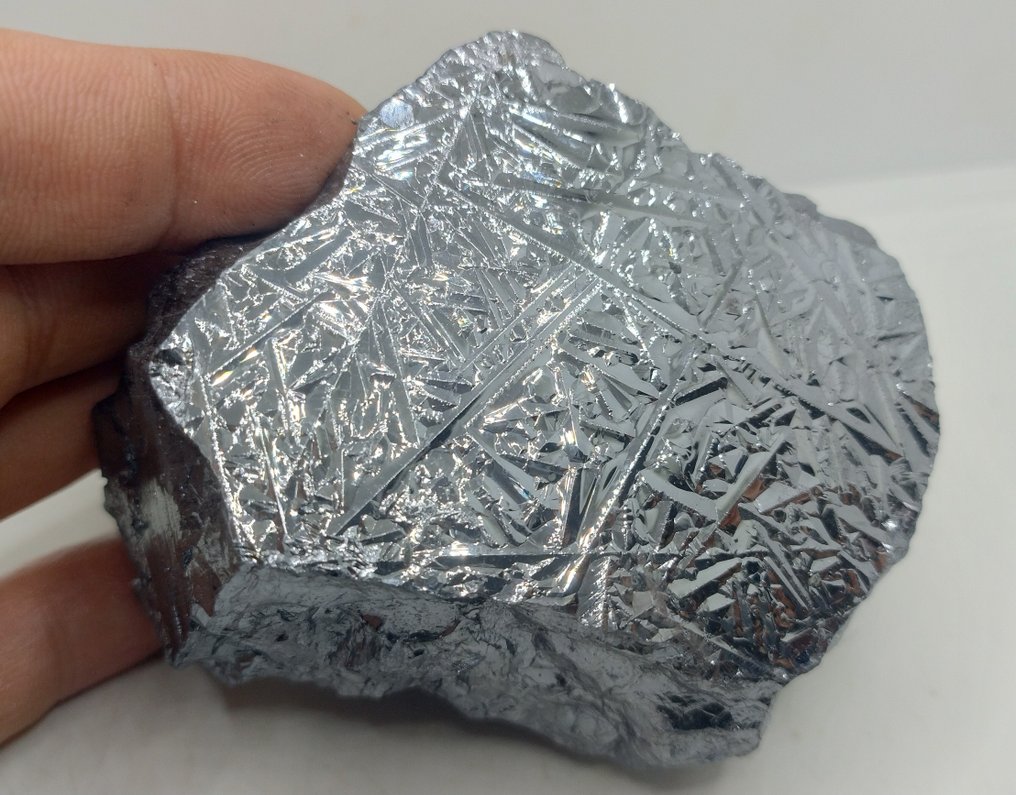 Glansfuld højrenheds krystalliseret. Silicon - Stort stykke!- 417 g #3.2