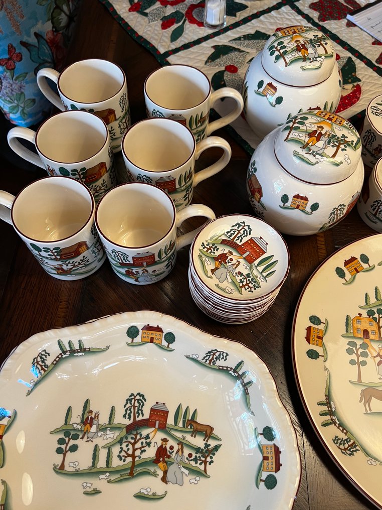 mason’s ironside - Σερβίτσιο δείπνου (45) - Country Lane - Creamware #2.1