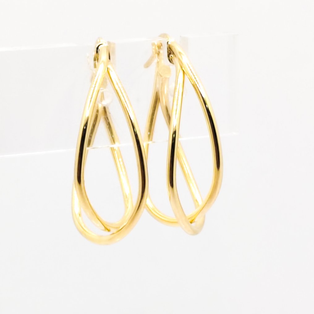 没有保留价 - 耳环 - 18K包金 黄金 #1.0