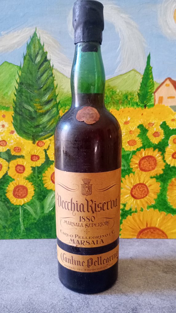 1880 Cantine Pellegrino Vecchia Riserva - Marsala Marsala Superiore - 1 Bottle (0.75L) #1.0