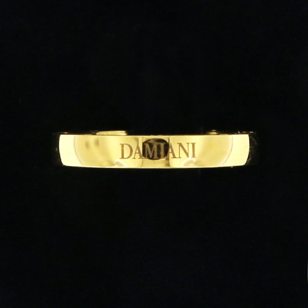 Damiani - 戒指 - 18 克拉 黃金 - 0.16ct. tw. 鉆石 (天然) #1.0