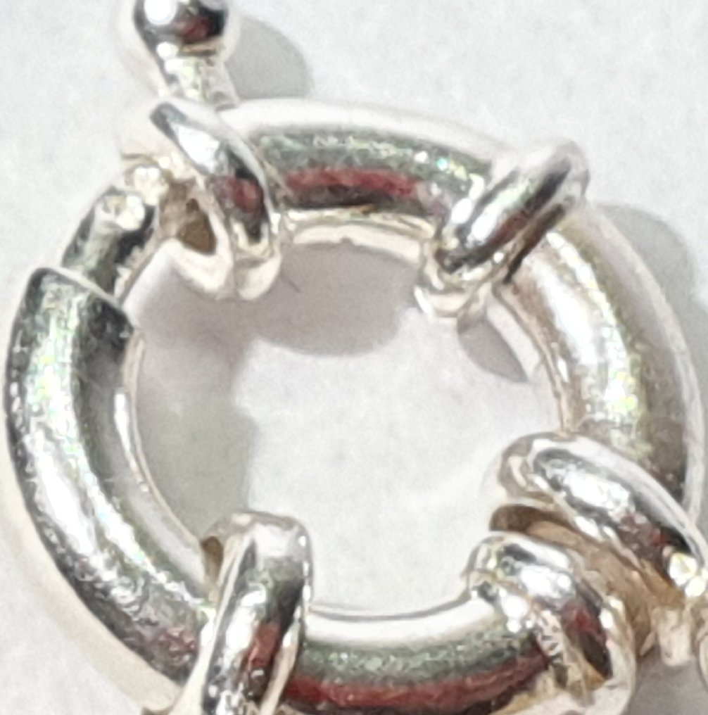 Madreperla dei Mares del Sud - 6 giri - Molto rara - Favorisce l'energia femminile - Argento 925 - Collana #4.3