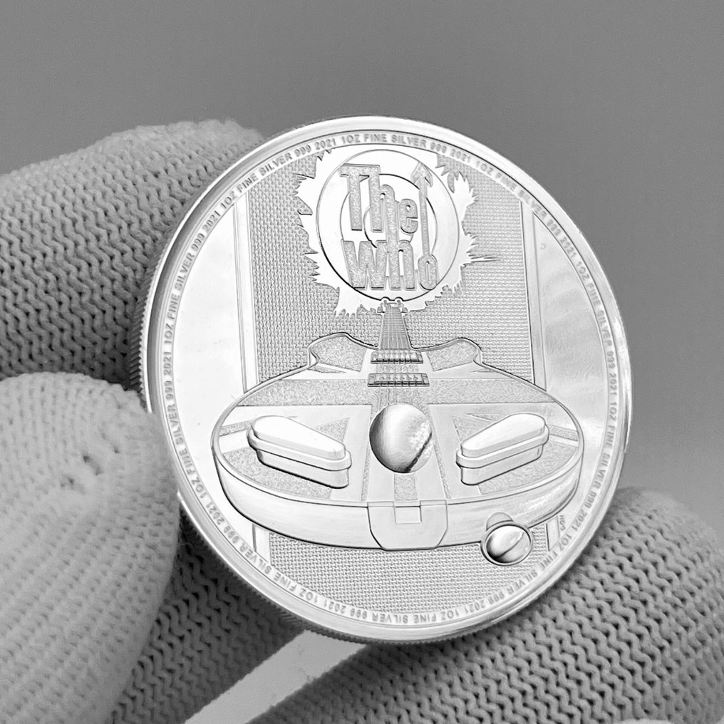 Ηνωμένο Βασίλειο. 2 Pounds Niue 2021 - British Music Legends Series The Who Silver coin Ag999 1 oz (χωρίς τιμή ασφαλείας) #2.1