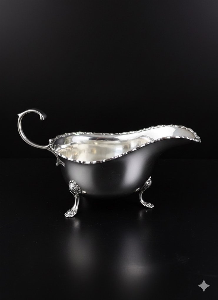 Σερβίτσιο δείπνου - Ασημί - Ασημένιο molheira από την Αγγλία. #1.0