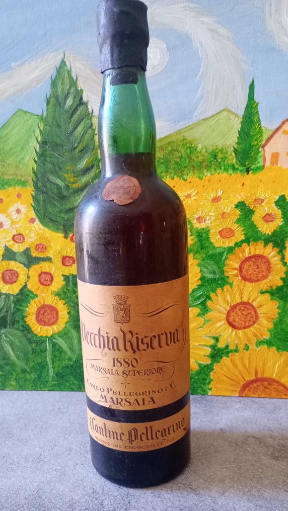 1880 Cantine Pellegrino Vecchia Riserva - Marsala Marsala Superiore - 1 Bottle (0.75L) #1.0