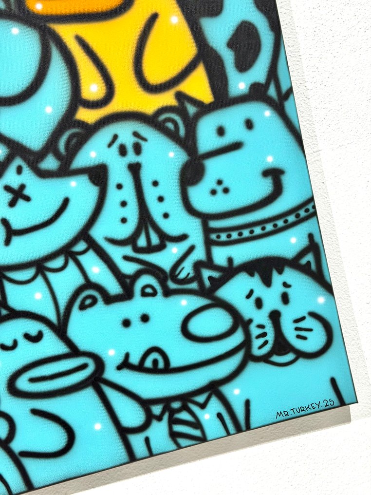 Mr Turkey - The Yellow and Friendly Duck - NO reserve #4.3