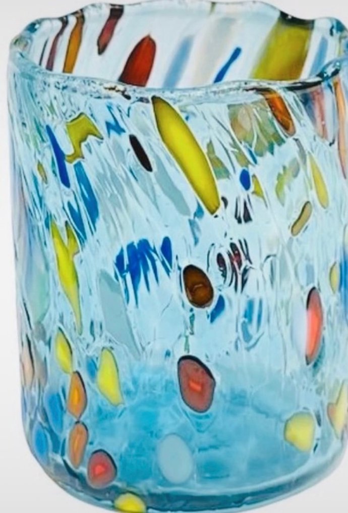 Vetromania - Manuzza Giuseppe - 饮具 (6) - 射击 - 穆拉诺玻璃 - Vetro soffiato #4.3