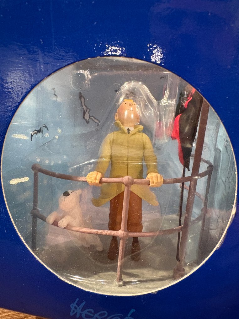 Figurine - Tintin – Scène cube – Tintin Aurore - Plastic #1.0