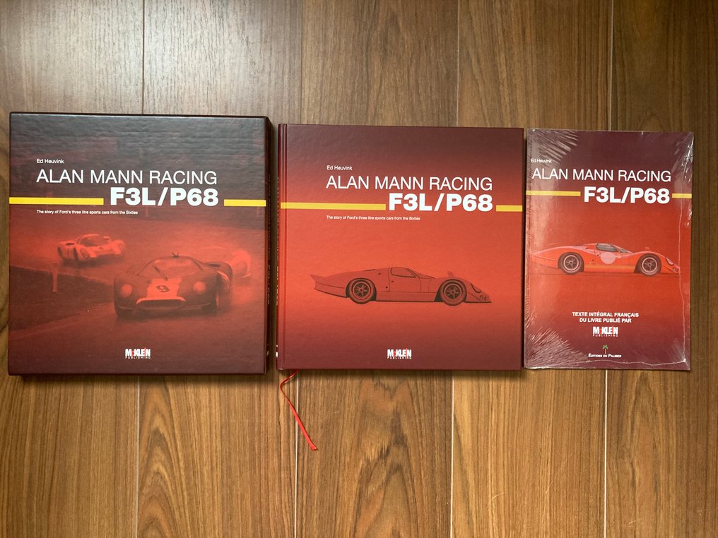 书名:Alan Mann Racing | 作者:Ed Heuvink(限量发行440本,共999本) - Ford - F3L / P68 - 2017 #1.0