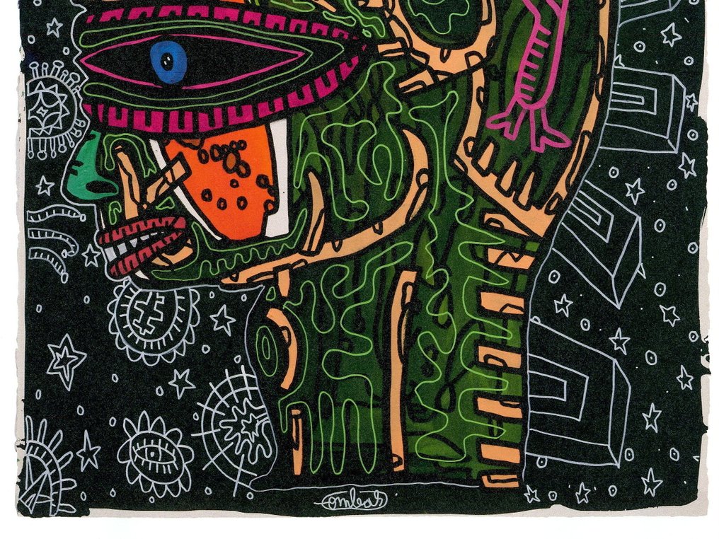 Robert Combas (1957) - Portrait #3.2