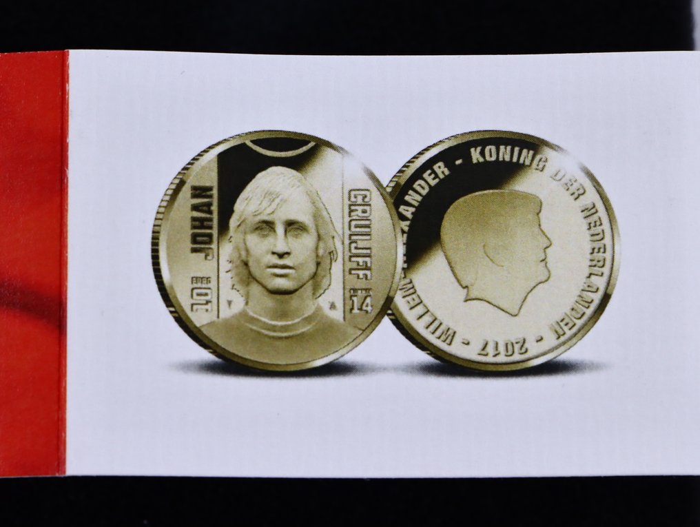 Netherlands. 10 Euro 2017 "Johan Cruijff" Proof #3.2