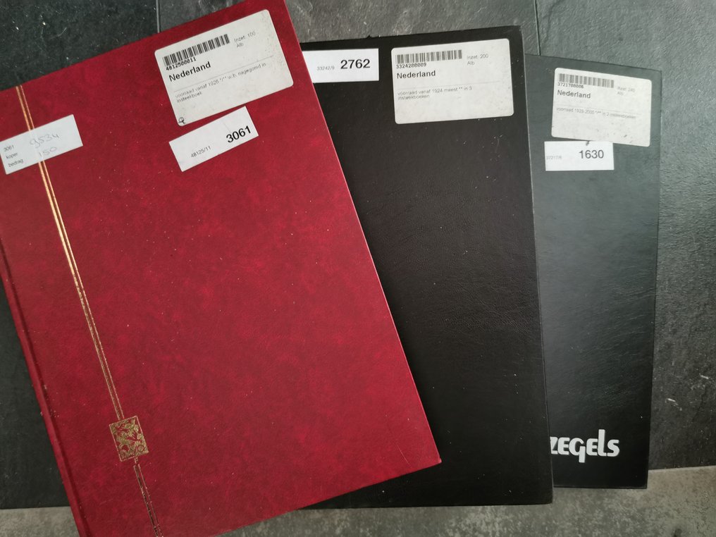 Ολλανδία 1940/2001 - Φρέσκα αποθέματα σε 3 διαφορετικά άλμπουμ εισαγωγής. #2.1