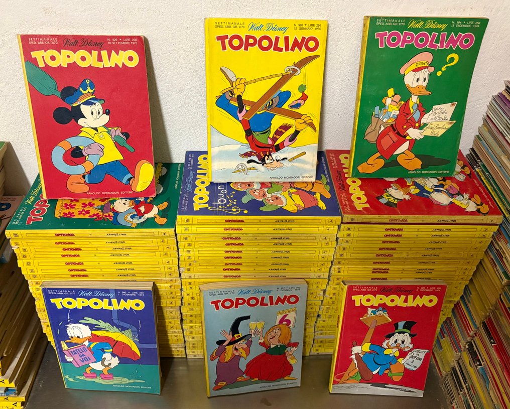Topolino 901/998 - Lotto di 82 libretti - 82 Comic - EO #1.0