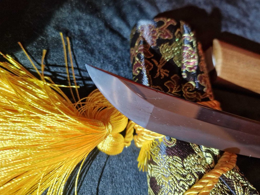 武士刀 - 1700年前的日本古代剑武士刀，原版日本刀，藤原高田，NBTHK编号363k3 - 日本 - 江戶時代（1600-1868） #3.2