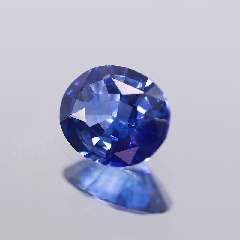 1 pcs  蓝色 蓝宝石  - 1.68 ct - 国际有色宝石协会（ICA GemLab） #2.1