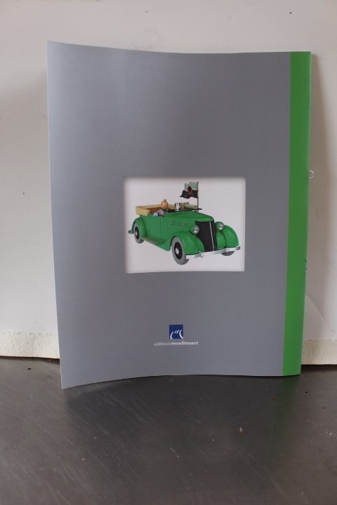 Hachette 1:24 - Αυτοκίνητο μοντελισμού - L'auto-mitrailleuse (Tintin) - ακόμα σε αχρησιμοποίητο blister #2.1