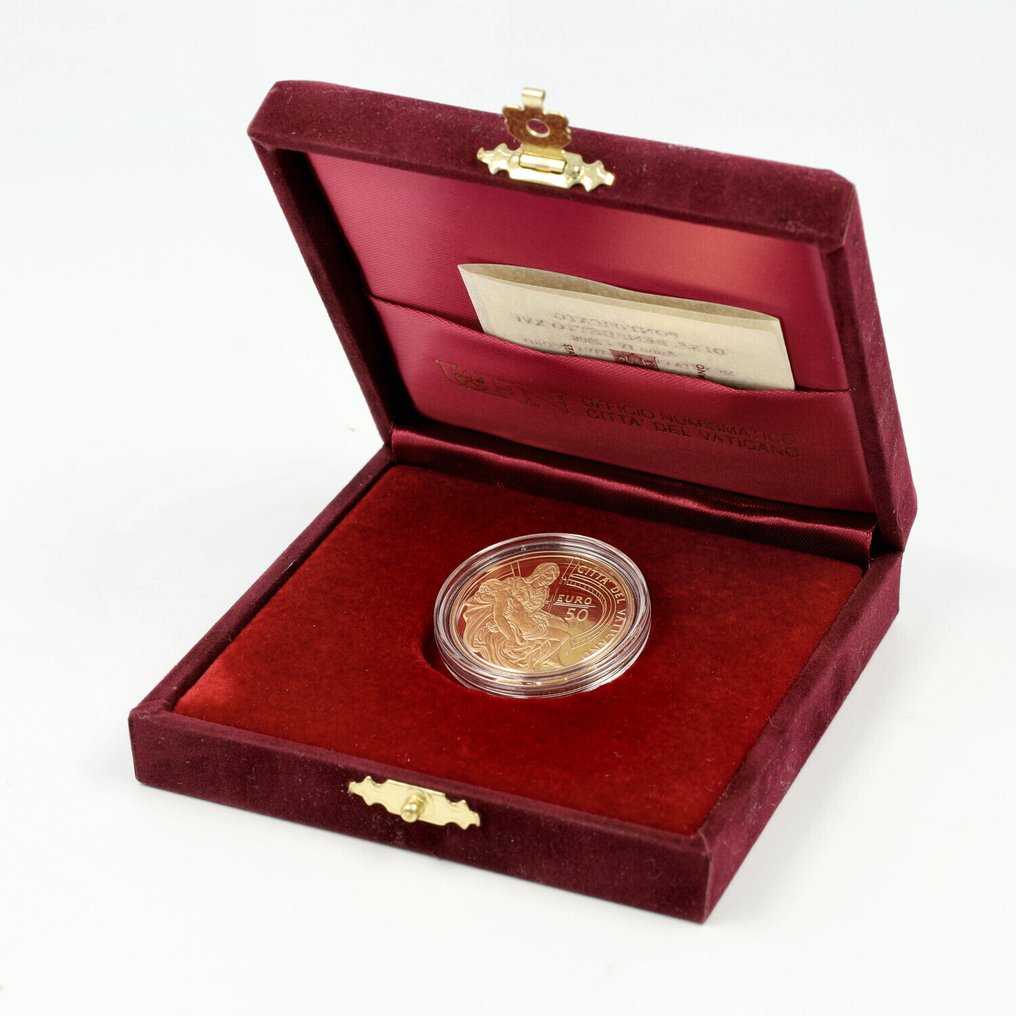 Βατικάνο. 50 Euro 2011 "The Pieta" Proof #1.0
