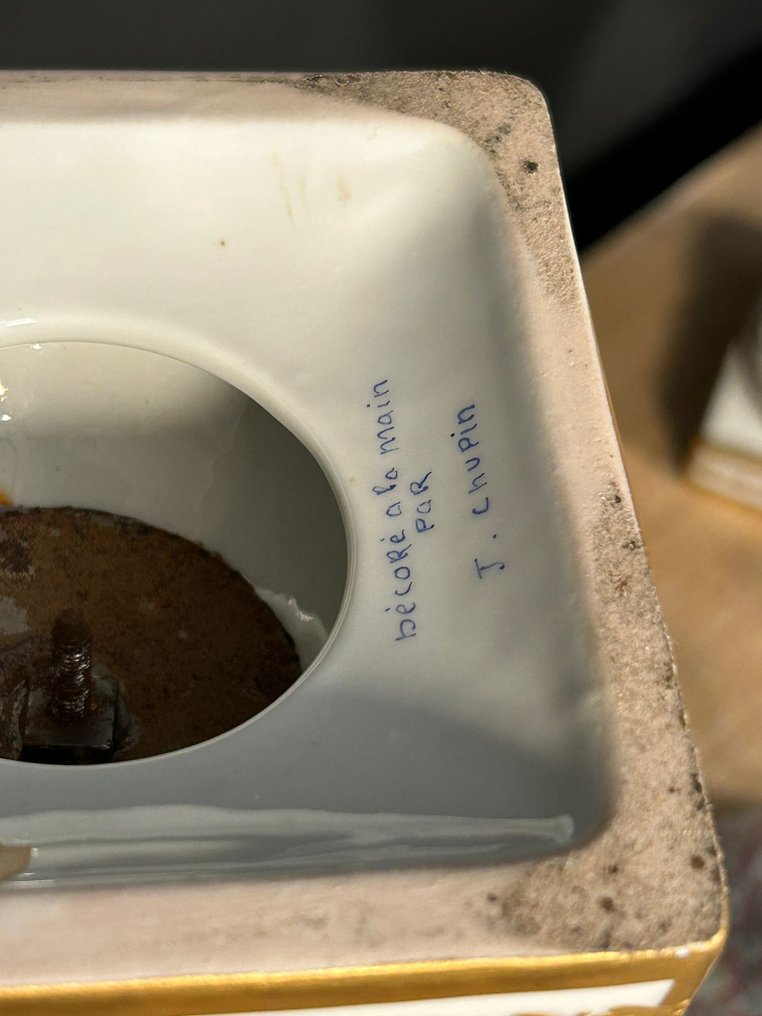 花瓶 (2)  - 陶瓷 - Vasi Bourdois & Bloch 巴黎瓷器 #2.1