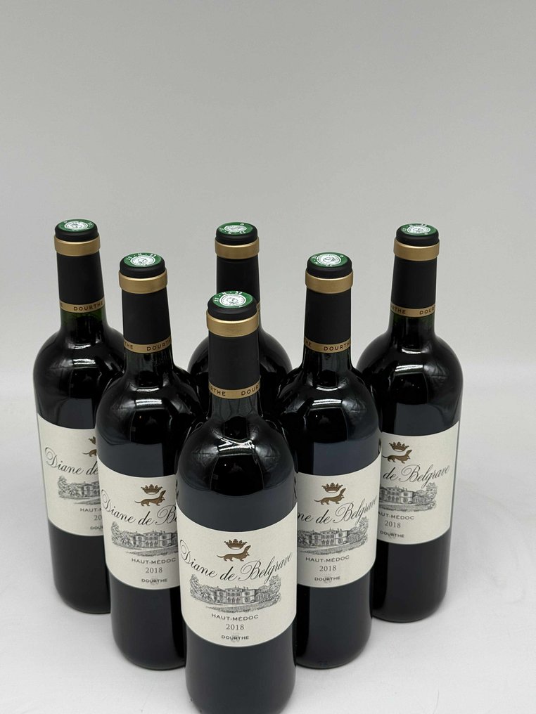 2018 Diane de Belgrave - 梅多克 - 6 Bottles (0.75L) #3.2